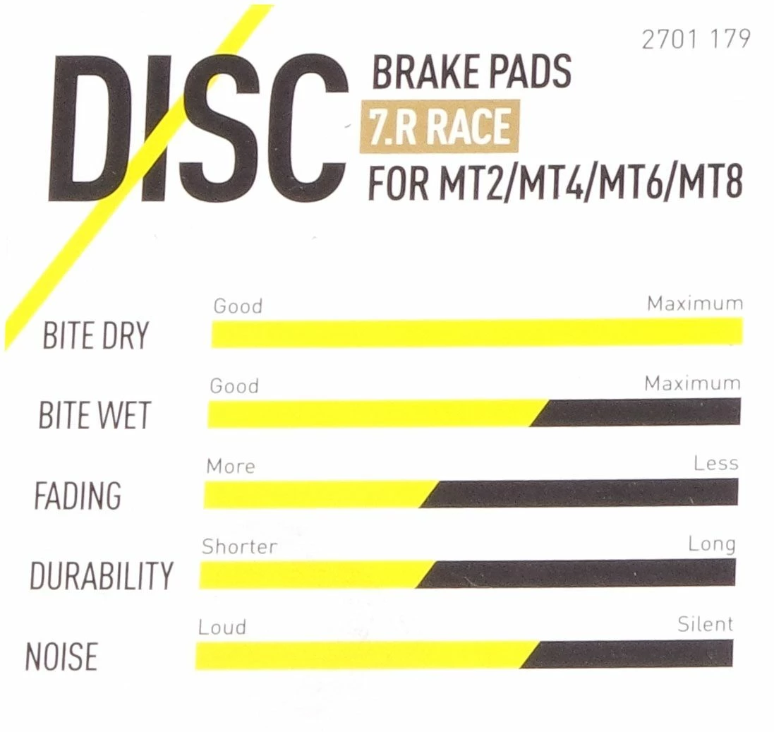 Magura - Plaquettes De Frein 7.C / 7.R / 7.P Avec Vis De Serrage 6 Magura - Plaquettes De Frein 7.C / 7.R / 7.P Avec Vis De Serrage – Image 4
