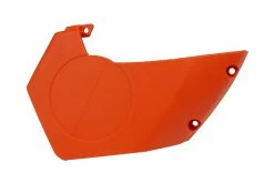 KTM - Protection Thermique Gauche Pour Moteur Bosch Performance Line CX Gen.4 -Vélos Haibike Boutique ktm protection thermique gauche moteur bosch performance cx gen4 orange 3840x2160