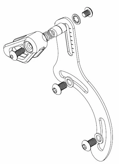 Reverse Components Reverse - Guide-chaîne Pour Moteur Bosch Gen.4 (dès 2020) 3 Reverse Components Reverse - Guide-chaîne Pour Moteur Bosch Gen.4 (dès 2020)