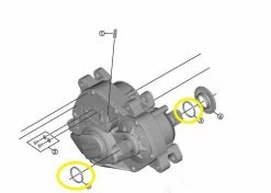 Shimano - Bague D'espacement Pour Axe Moteur E8000