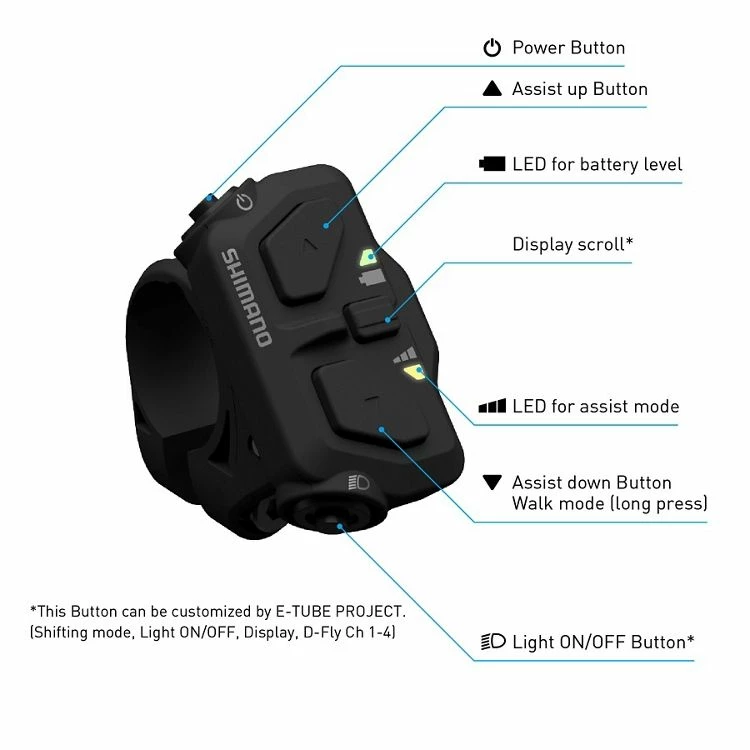 Shimano - Manette Gauche SW-EN600-L 4 Shimano - Manette Gauche SW-EN600-L – Image 2