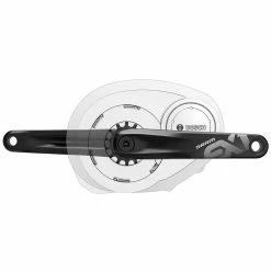 Flyer Sram - Paire De Manivelles EX1 ISIS Noir -Vélos Haibike Boutique sram e e bike crank set ex1 isisis black example 1 3840x2160