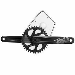 Flyer Sram - Paire De Manivelles EX1 ISIS Noir -Vélos Haibike Boutique sram e e bike crank set ex1 isisis black example 2 3840x2160